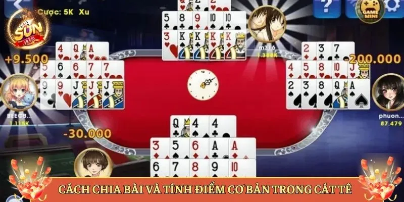 Cách Chia Bài Và Tính Điểm Cơ Bản Trong Cát Tê