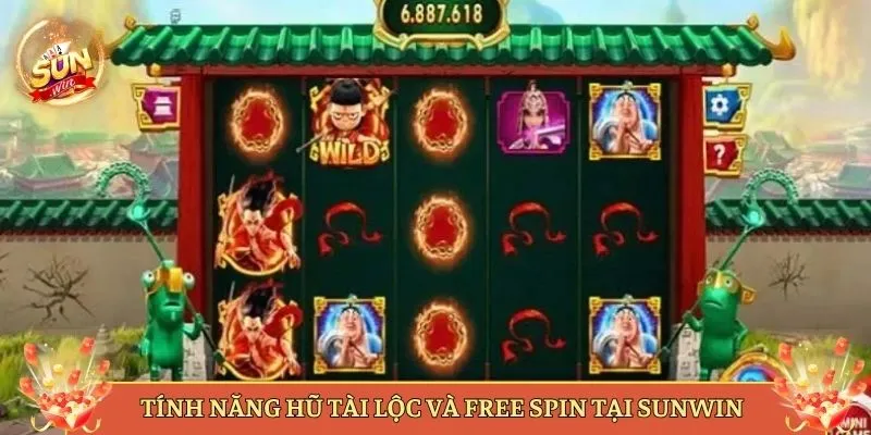 Tính Năng Hũ Tài Lộc Và Free Spin Tại Sunwin