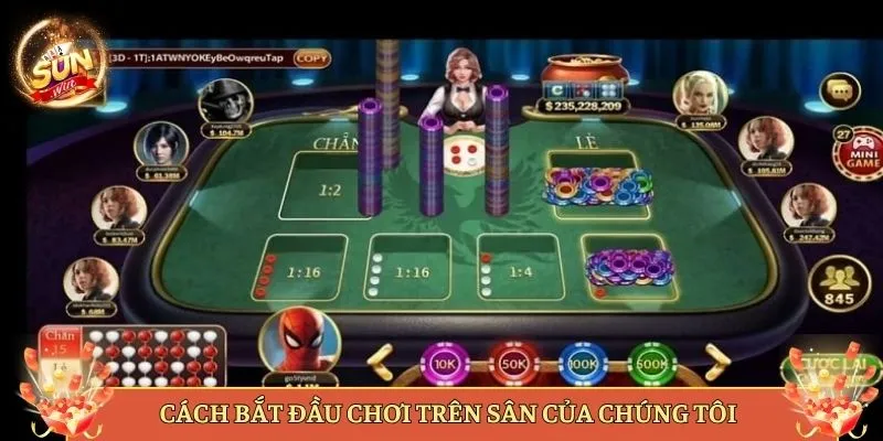 Cách Bắt Đầu Chơi Trên Sân Của Chúng Tôi